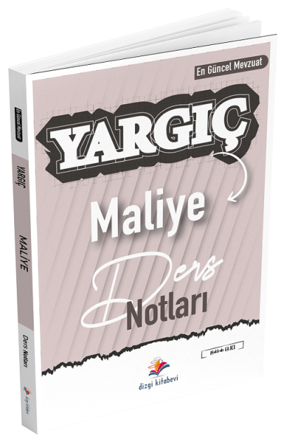 Dizgi Kitap Maliye YARGIÇ Ders Notları Dizgi Kitap ANKA Fotokopi