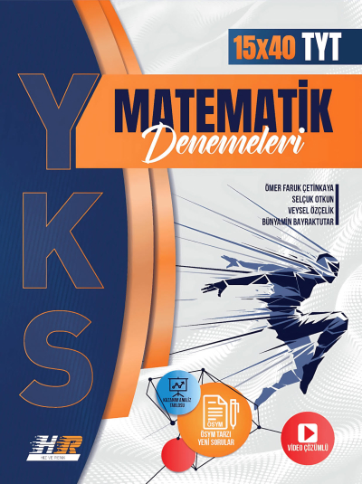 TYT Matematik 15x40 Denemeleri Hız ve Renk Yayınları ANKA Fotokopi