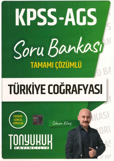 2026 KPSS AGS Türkiye Coğrafyası Tamamı Çözümlü Soru Bankası Tonyukuk Yayıncılık ANKA Fotokopi