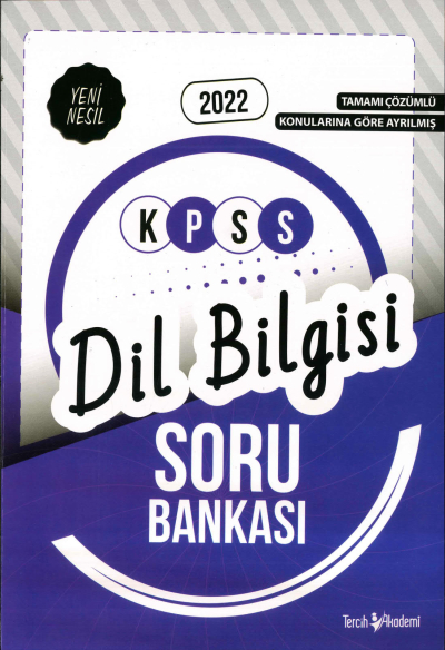 DİL BİLGİSİ SORU BANKASI TAMAMI ÇÖZÜMLÜ ANKA Fotokopi