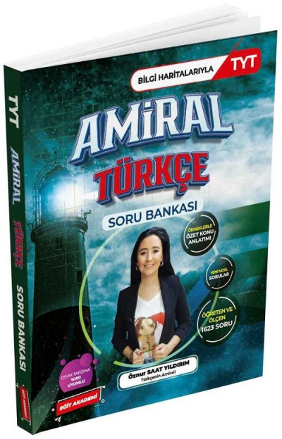 TYT Amiral Bilgi Haritalarıyla Türkçe Soru Bankası Mehmet Eğit ANKA Fotokopi