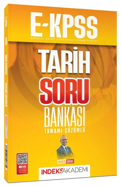 2026 EKPSS Tarih Soru Bankası Çözümlü - Hamza Tatar İndeks Akademi Yayıncılık ANKA Fotokopi
