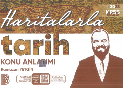 2025 KPSS AGS Haritalarla Tarih Konu Anlatımlı ANKA Fotokopi