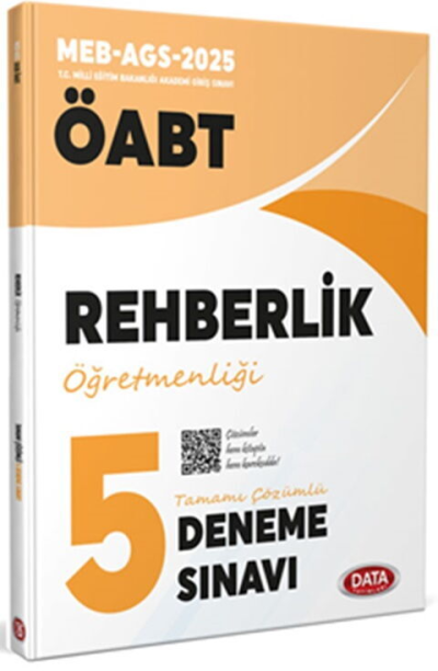 2025 ÖABT Rehberlik Öğretmenliği 5 Deneme Sınavı Data Yayınları ANKA Fotokopi