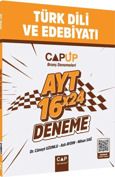 AYT Türk Dili ve Edebiyatı 16 X 24 Up Deneme Çap Yayınları ANKA Fotokopi