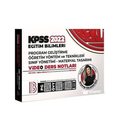 PROG. GELŞ. ÖĞRT. YÖNT. TEK. SINIF YÖN. VİDEO DERS NOTLARI