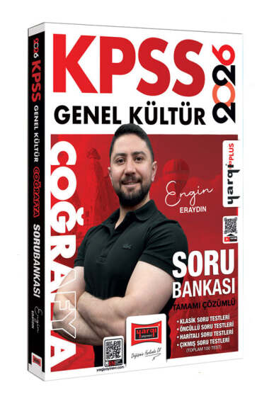 2026 KPSS Coğrafya Soru Bankası Çözümlü Engin Eraydın Yargı Yayınları ANKA Fotokopi