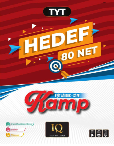 TYT Hedef 80 Eşit Ağırlık Sözel Kamp IQ Yayınları ANKA Fotokopi