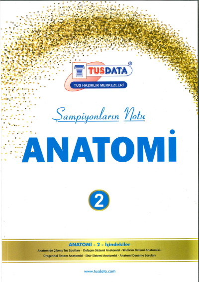 Anatomi 2 Şampiyonların Notu Tusdata ANKA Fotokopi
