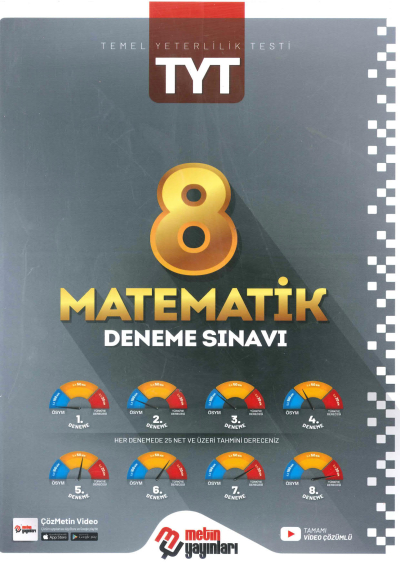 TYT Matematik 8 Deneme ANKA Fotokopi