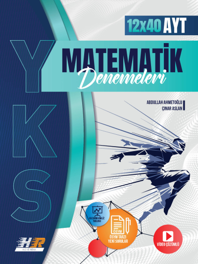 AYT Matematik 12 x 40 Denemeleri Hız ve Renk Yayınları ANKA Fotokopi
