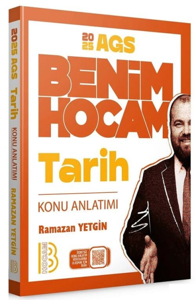 2025 MEB-AGS Tarih Konu Anlatımı Ramazan Yetgin Benim Hocam Yayınları ANKA Fotokopi