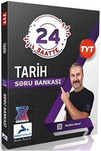 TYT Tarih 24 Saatte Soru Bankası PRF Paraf Yayınları ANKA Fotokopi