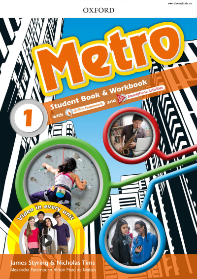 Metro 1 Student Book WoorkBook ANKA Fotokopi