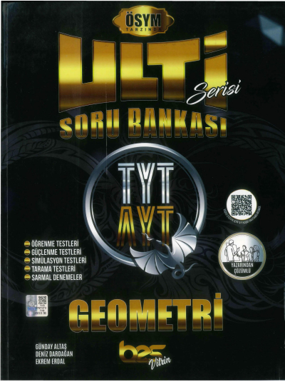 Ulti Serisi TYT AYT Geometri Soru Bankası ANKA Fotokopi
