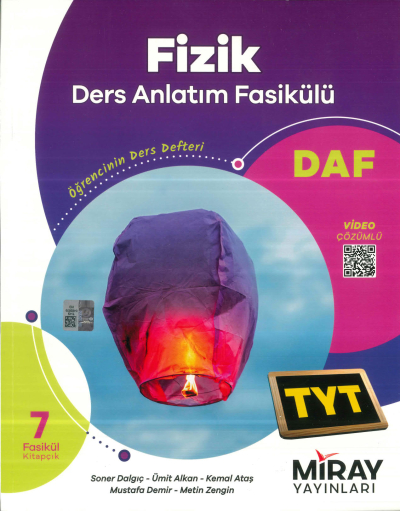 TYT Fizik Ders Anlatım Fasikülleri Miray Yayınları ANKA Fotokopi