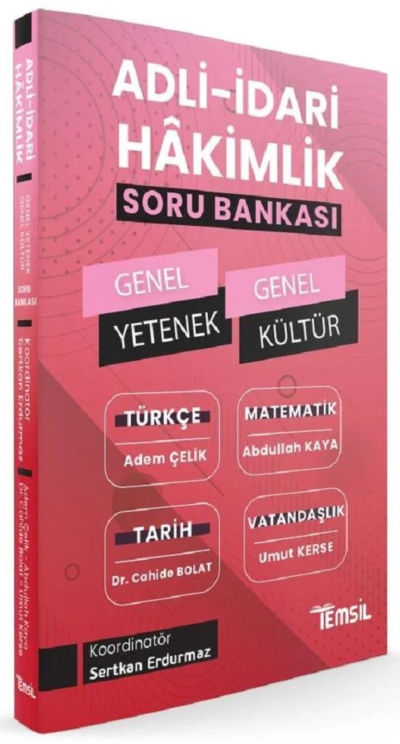 Temsil Adli İdari Hakimlik Genel Yetenek Genel Kültür Soru Bankası Temsil Kitap Yayınları ANKA Fotokopi