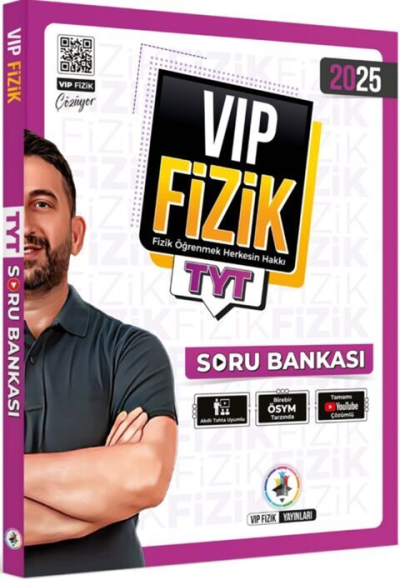2025 TYT Fizik Soru Bankası Vip Fizik Yayınları ANKA Fotokopi