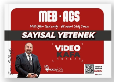 2025 MEB-AGS Sayısal Yetenek Video Kafa Notlar Hoca Kafası Yayınları