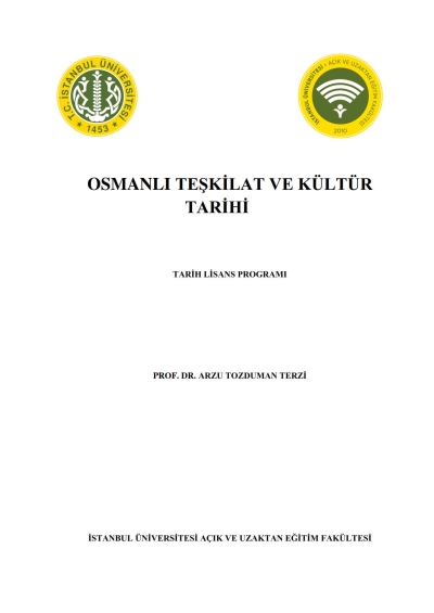 Osmanlı Teşkilat ve Kültür Tarihi ANKA Fotokopi