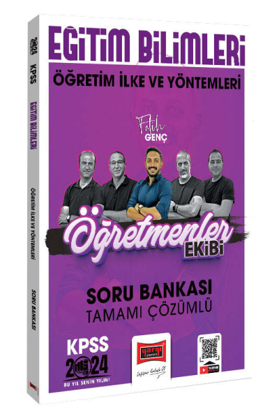 2024 KPSS Eğitim Bilimleri Öğretmenler Ekibi Öğretim İlke ve Yöntemleri Tamamı Çözümlü Soru Bankası ANKA Fotokopi