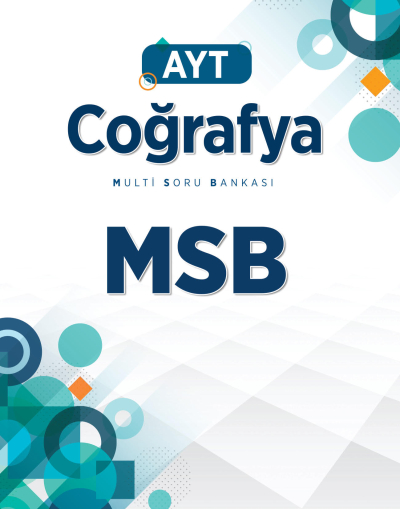 AYT Coğrafya Multi Soru Bankası MSB Eğitim Vadisi Yayınları ANKA Fotokopi
