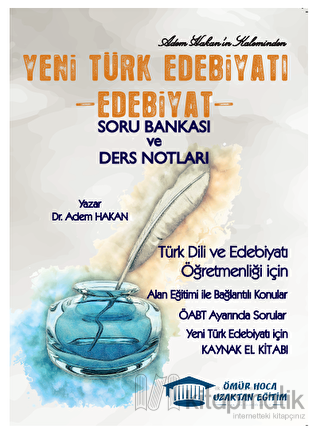ÖABT YENİ TÜRK EDEBİYATI EDEBİYAT SORU BANKASI VE DERS NOTLARI ANKA Fotokopi