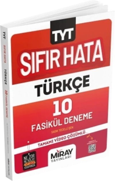 TYT Türkçe 40x10 Fasikül Denemeler Miray Yayınları