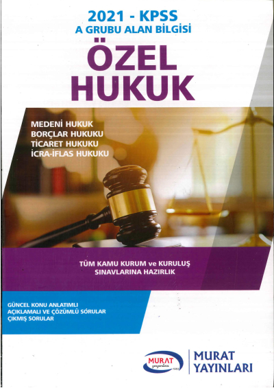 ÖZEL HUKUK SORU BANKASI ANKA Fotokopi