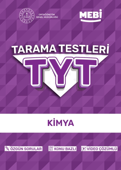 TYT Tarama Testleri Kimya MEBİ OGM ANKA Fotokopi