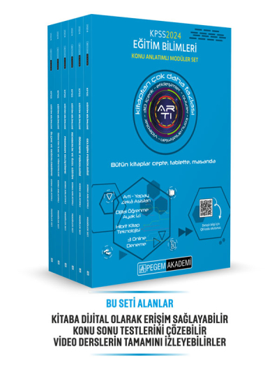 2024 KPSS Eğitim Bilimleri Konu Anlatımlı Modüler Set REHBERLİK VE ÖZEL EĞİTİM ANKA Fotokopi