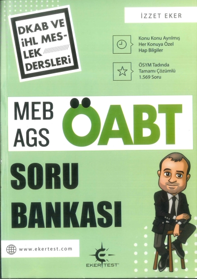 2025 ÖABT MEB-AGS Din Kültürü ve Ahlak Bilgisi Öğretmenliği Soru Bankası Çözümlü Eker Test Yayınları ANKA Fotokopi