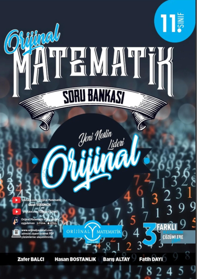 11. Sınıf Matematik Orijinal Soru Bankası Orijinal Yayınları ANKA Fotokopi