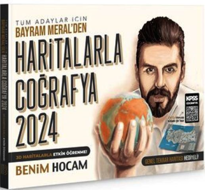 2024 KPSS ve Tüm Adaylar Haritalarla Coğrafya BAYRAM MERAL ANKA Fotokopi