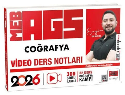 2026 MEB-AGS Coğrafya Video Ders Notları Yargı Yayınları ANKA Fotokopi