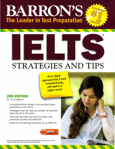 Barron's IELTS Strategies and Tips ANKA Fotokopi