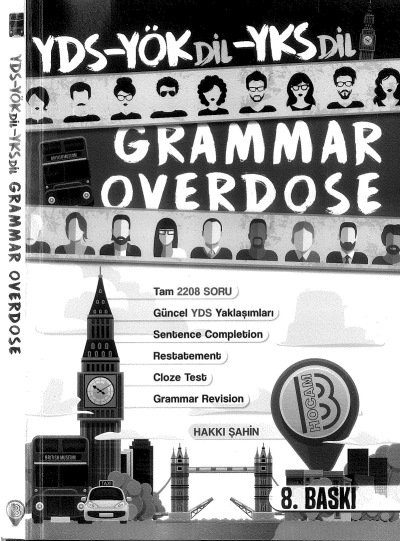 GRAMMAR OVERDOSE YDS- YÖKDİL-YKS DİL ANKA Fotokopi