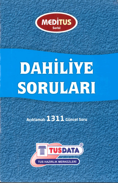 Dahiliye Soruları Açıklamalı 1311 Güncel Soru Meditus Serisi TUSDATA ANKA Fotokopi