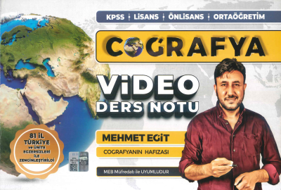 COĞRAFYA VİDEO DERS NOTU ANKA Fotokopi