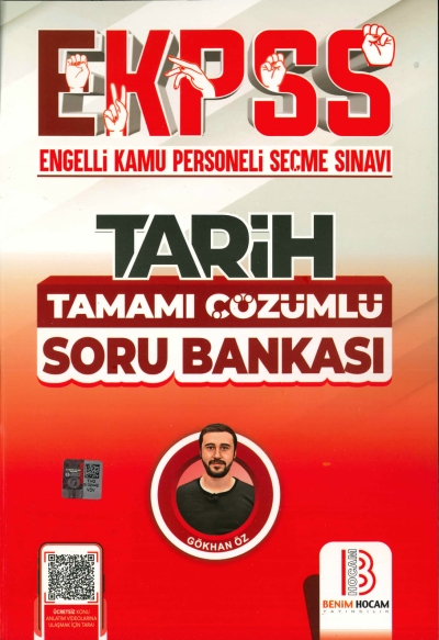 EKPSS Tarih Tamamı Çözümlü Soru Bankası Benim Hocam Yayınları ANKA Fotokopi