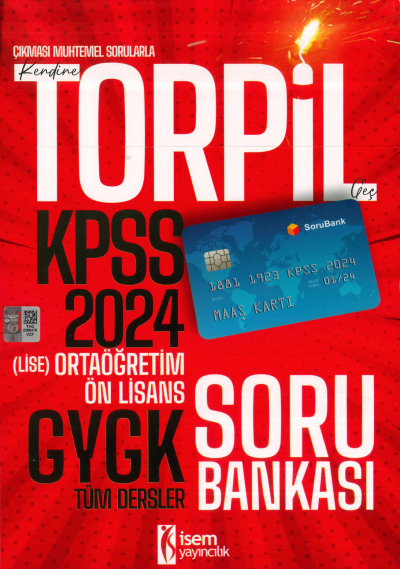 TORPİL SORU BANKASI TÜM DERSLER TEK KİTAP ANKA Fotokopi
