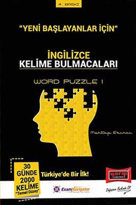 YENİ BAŞLAYANLAR İÇİN İNGİLİZCE KELİME BULMACALARI WORD PUZZLE 1