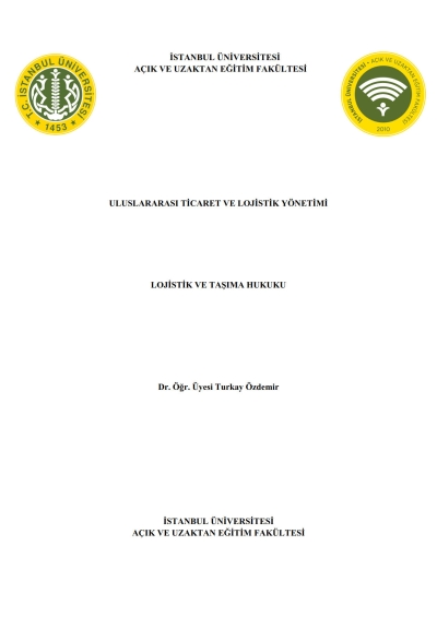 Uluslararası Ticaret ve Lojistik Yönetimi ANKA Fotokopi