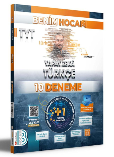 2025 TYT Yapay Zeka Türkçe 10 Deneme Benim Hocam Yayınları ANKA Fotokopi