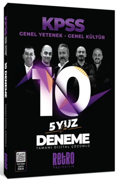 KPSS Genel Yetenek Genel Kültür 10 Lu Deneme Retro Yayıncılık ANKA Fotokopi