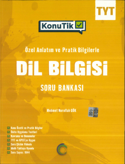 TYT KonuTik Dil Bilgisi Soru Bankası Okyanus Yayınları ANKA Fotokopi