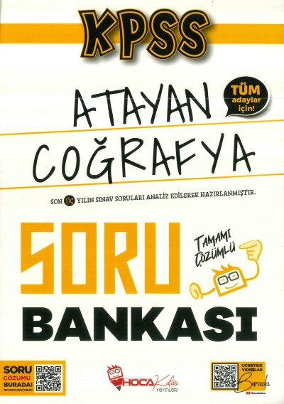 ATAYAN COĞRAFYA TAMAMI ÇÖZÜMLÜ SORU BANKASI