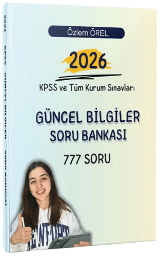 2026 KPSS Güncel Bilgiler Soru Bankası Dizgi Kitap ANKA Fotokopi