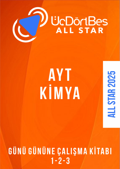 ALL STAR AYT KİMYA Günü Gününe Çalışma Kitabı (1-2-3 Hepsi Bir Arada) ANKA Fotokopi
