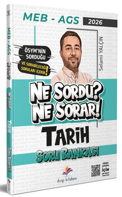 2026 MEB-AGS Tarih Soru Bankası Çözümlü Selami Yalçın Dizgi Kitap ANKA Fotokopi